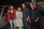 Varun Dhawan, Sriram Raghavan, Dinesh Vijan at Badlapur Screening in Sunny Super Sound on 18th Feb 2015